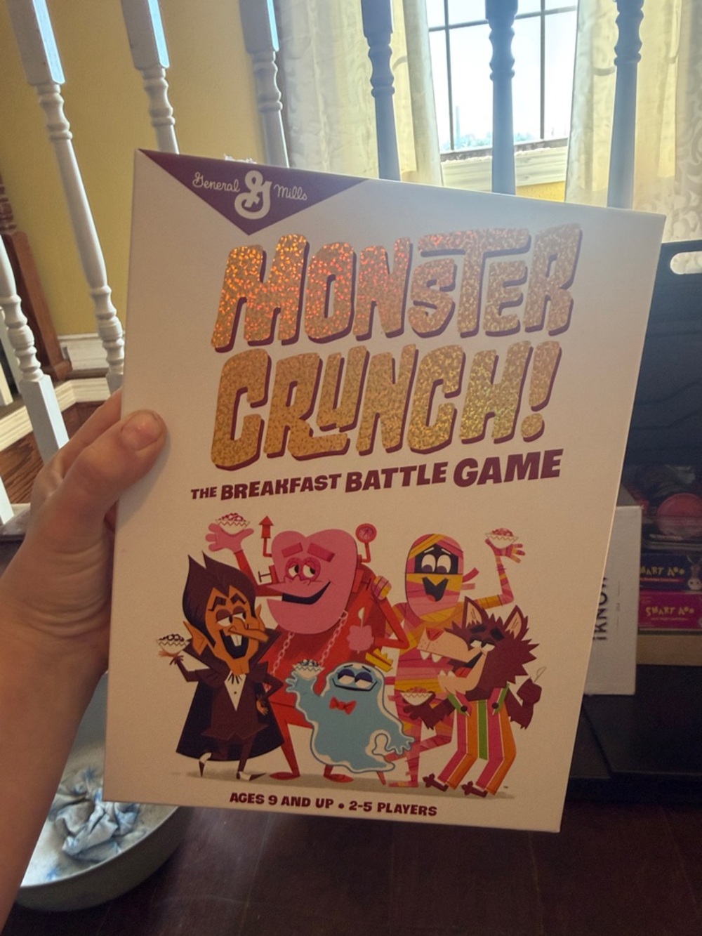 Monster Crunch! The Breakfast Battle Game - White Box with Colorful Characters